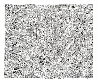 "Dream Schematic #1" original artwork by Brian Tohill