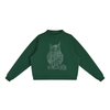 Century Owl Mock-Neck Crew Sweatshirt