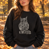 Women's Centennial Owl Fleece Mock-Neck Crew Sweatshirt