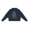 Centennial Owl Mock-Neck Crew Sweatshirt
