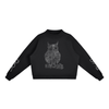 Centennial Owl Mock-Neck Crew Sweatshirt