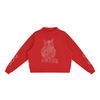Centennial Owl Mock-Neck Crew Sweatshirt