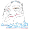 Olmecs On Acid Vintage Wash Cotton T-Shirt