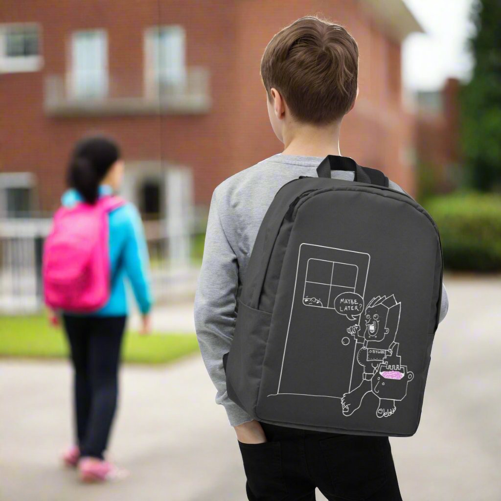 "Brain Donor" Minimalist Backpack