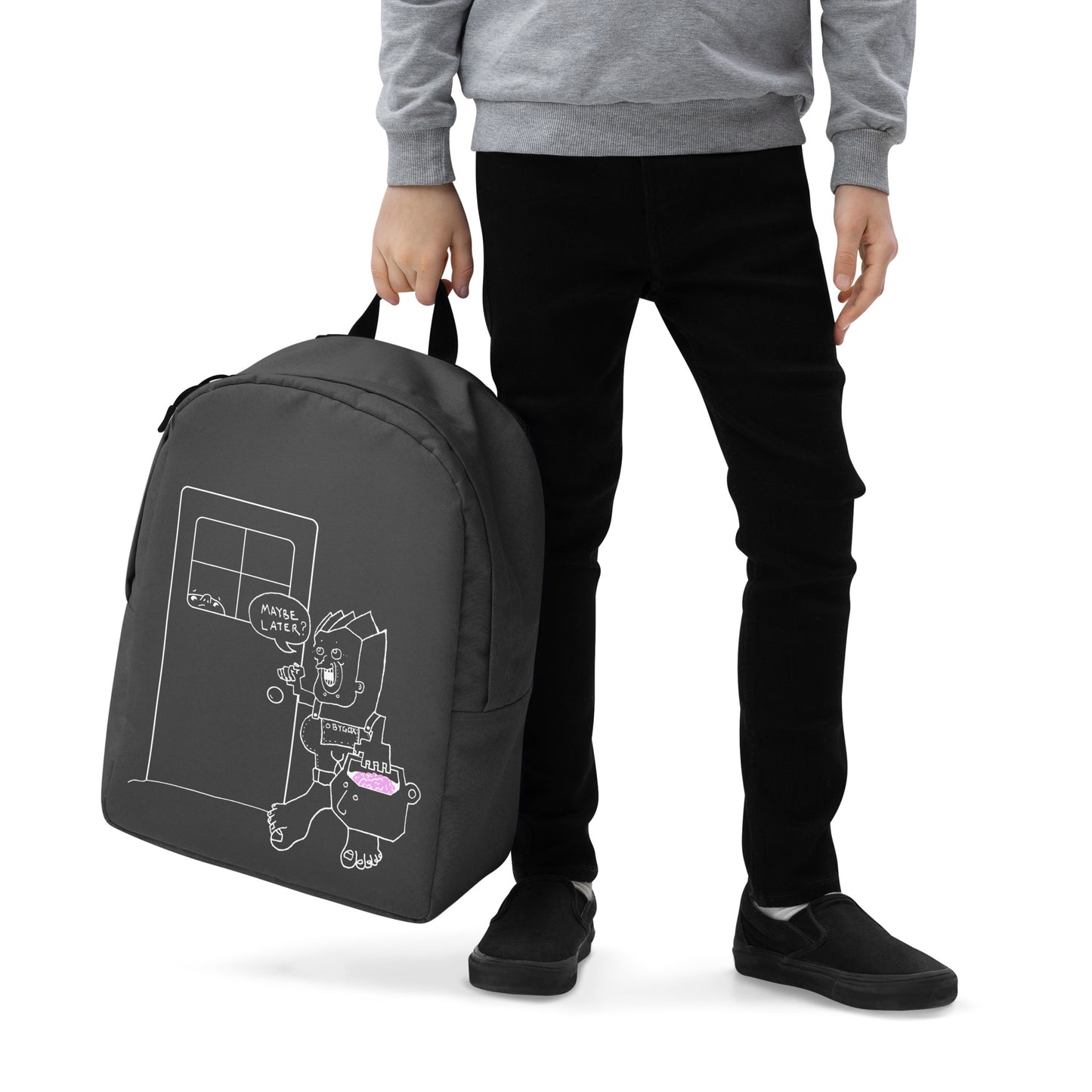 "Brain Donor" Minimalist Backpack