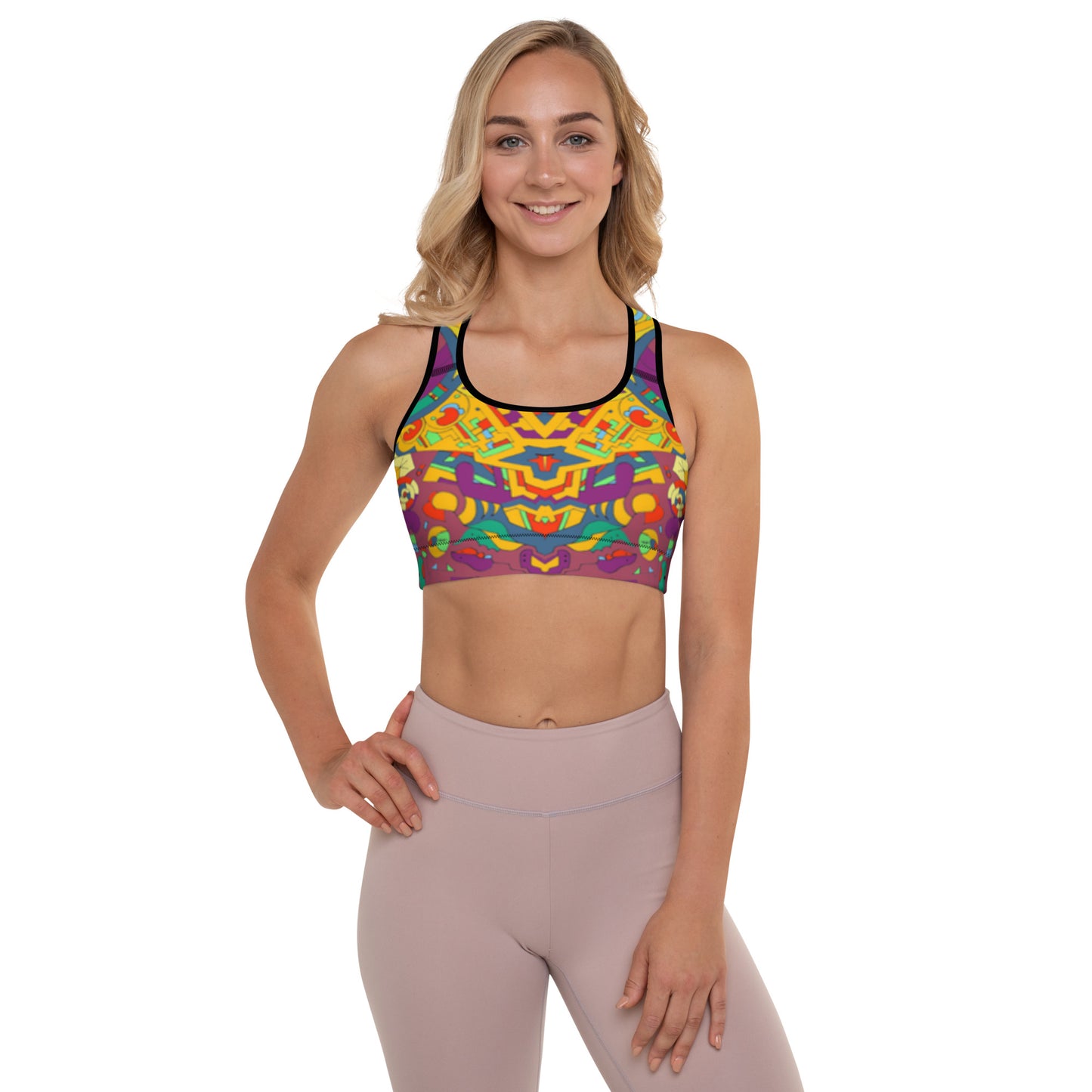 "Voyage" Padded Sports Bra