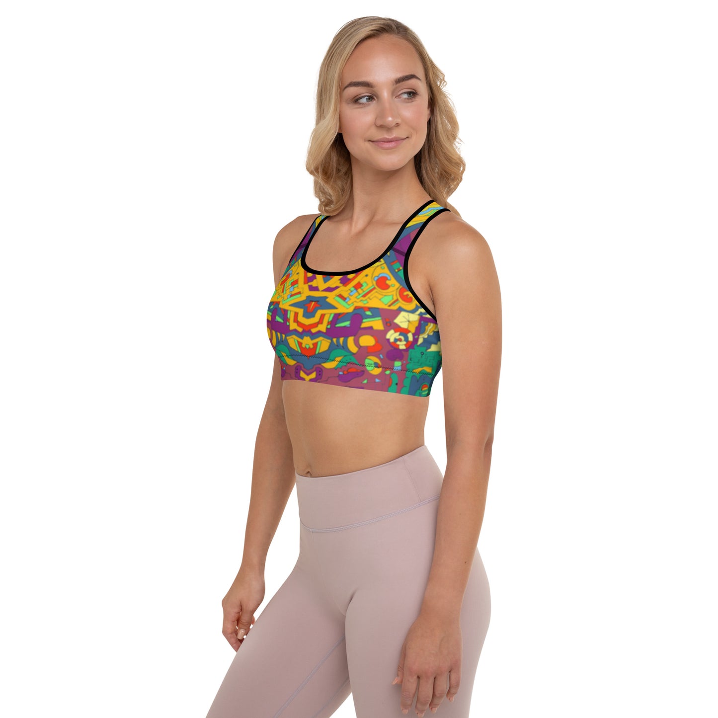 "Voyage" Padded Sports Bra