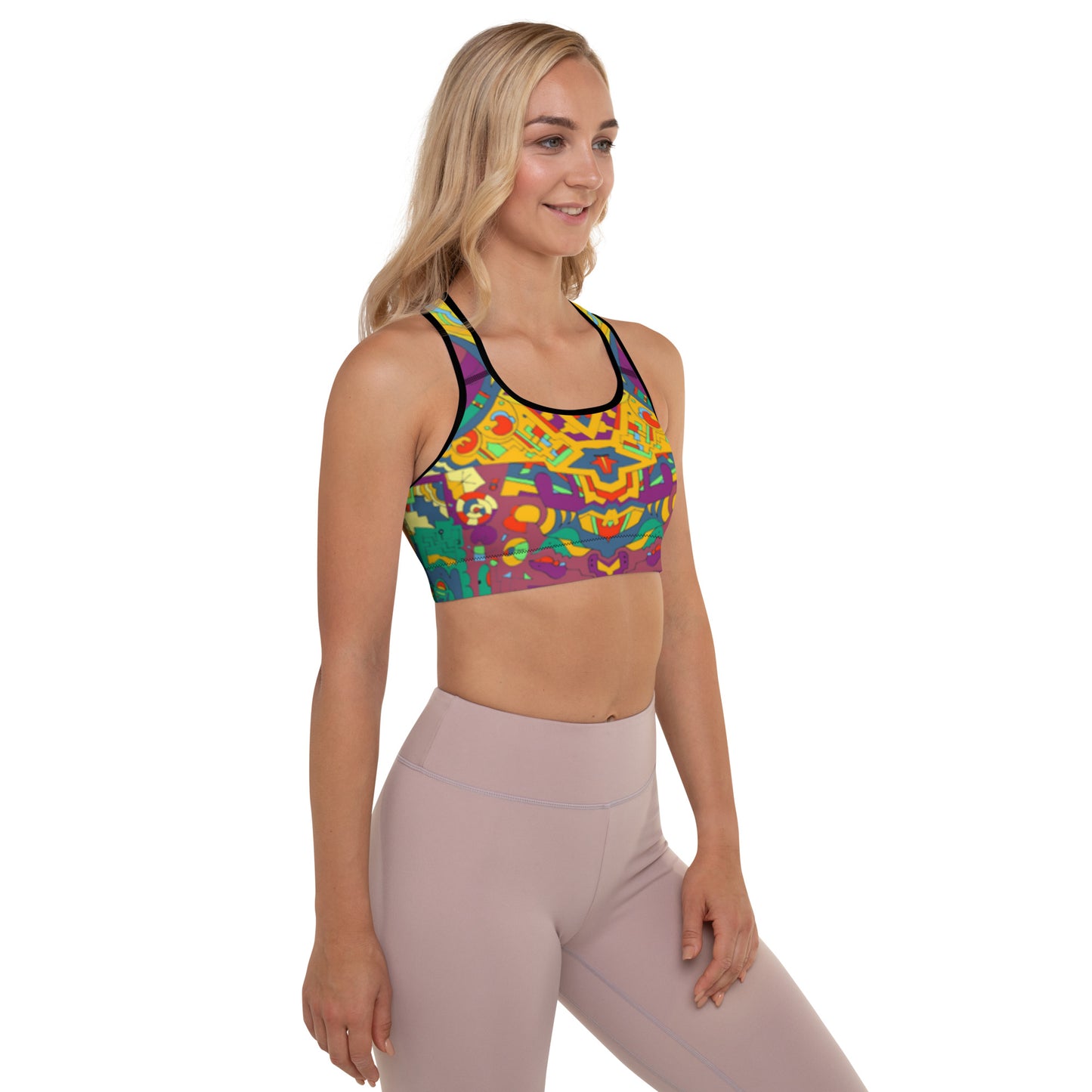 "Voyage" Padded Sports Bra