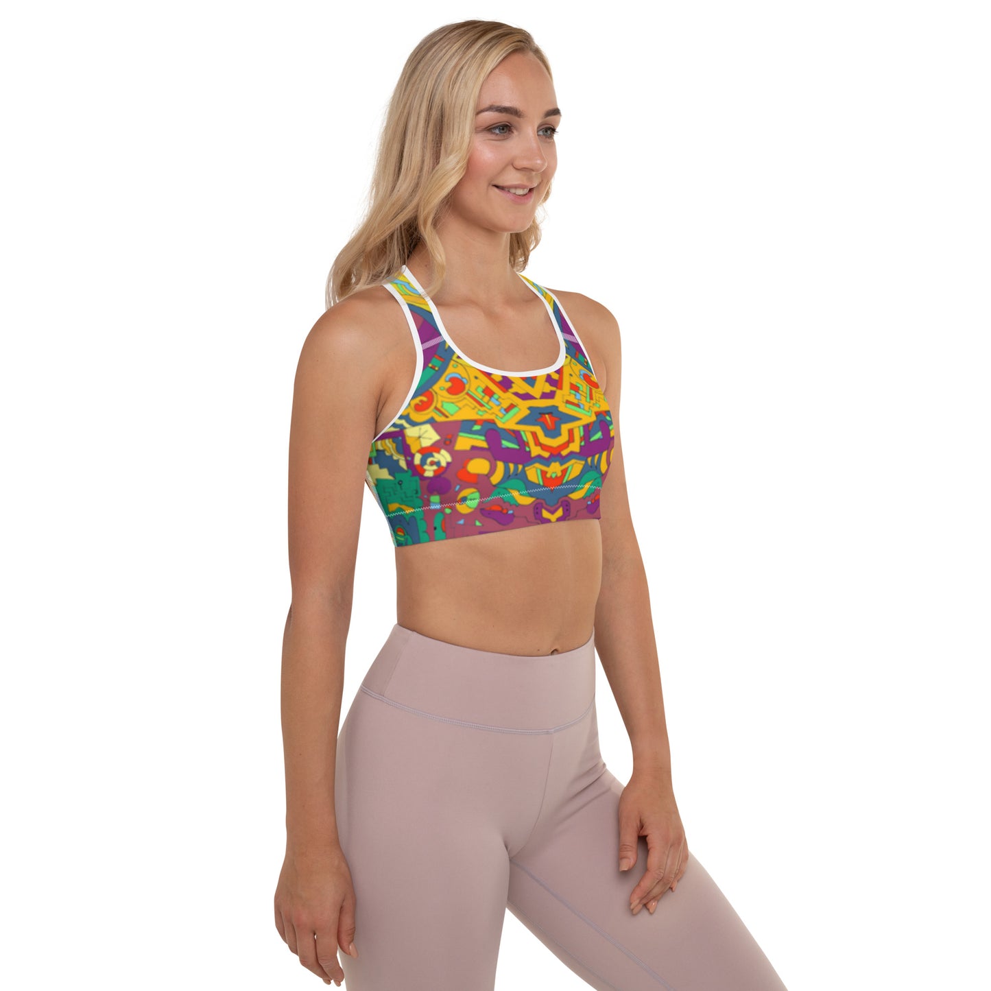 "Voyage" Padded Sports Bra