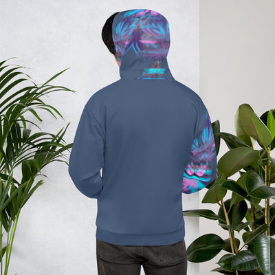 "Suspiro Ice" Hoodie by Ana Tohill — back view