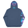 "Suspiro Ice" Hoodie by Ana Tohill — hood detail