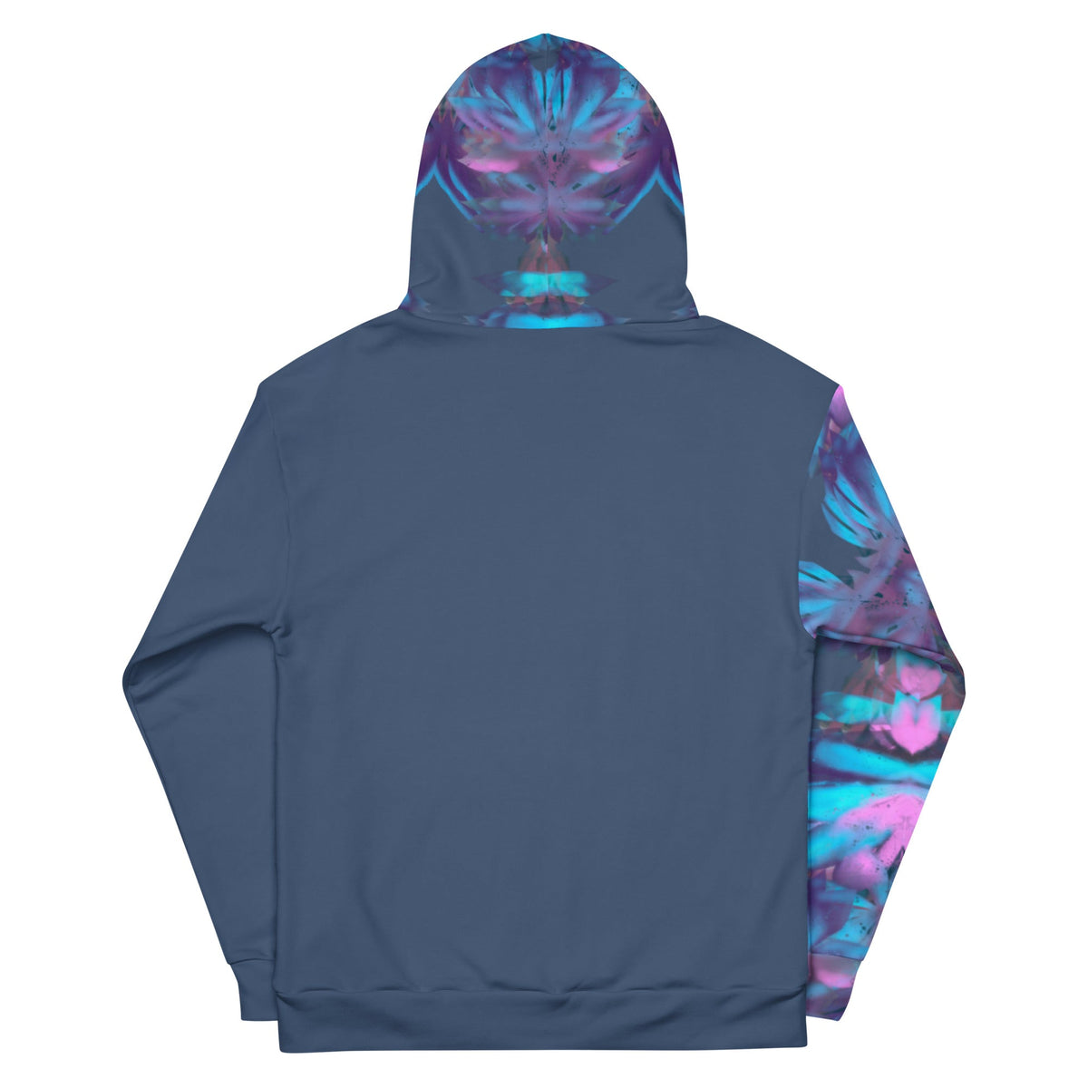 "Suspiro Ice" Hoodie by Ana Tohill — hood detail