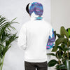 "Winter's Breath" Hoodie by Ana Tohill — back view