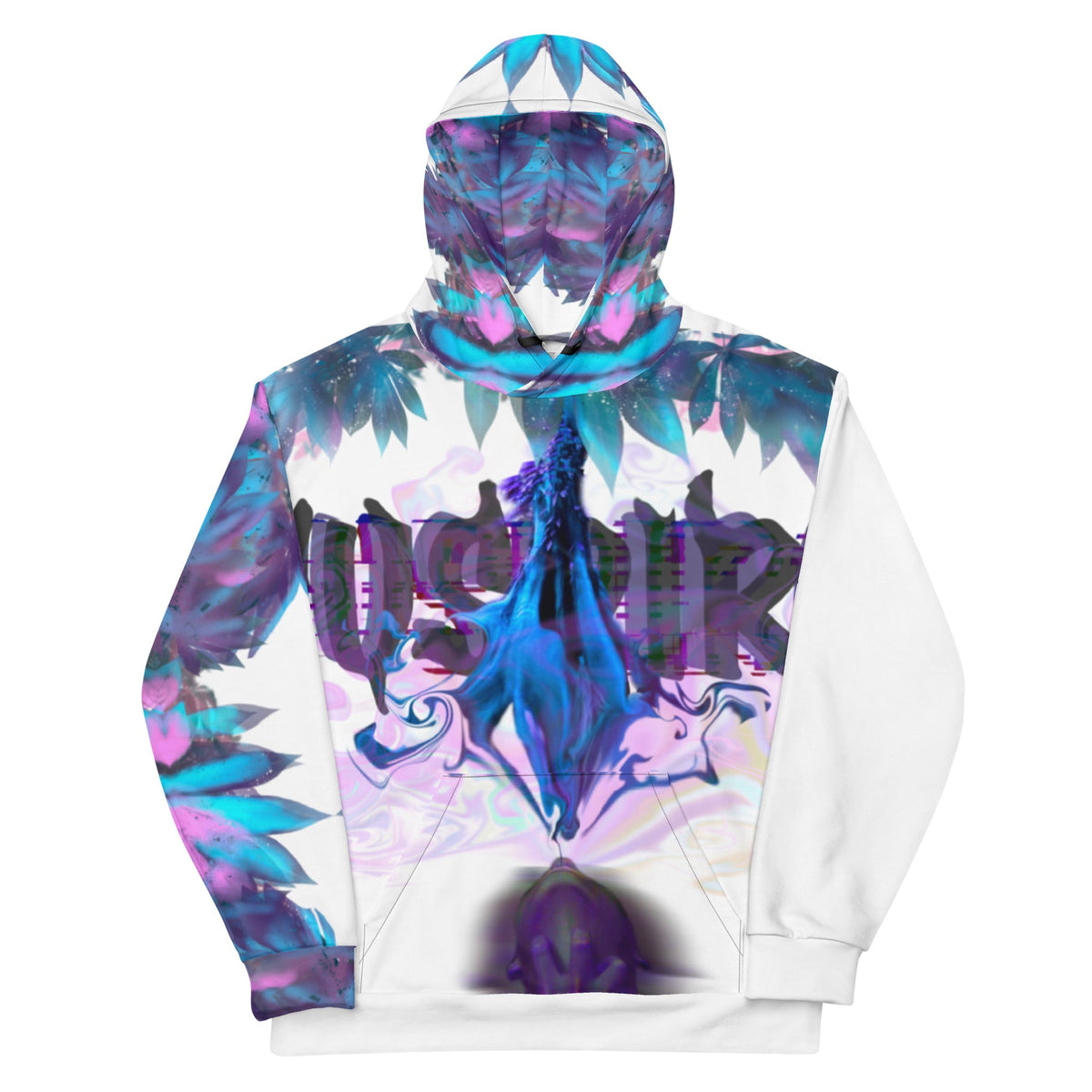 "Winter's Breath" Hoodie by Ana Tohill — front view