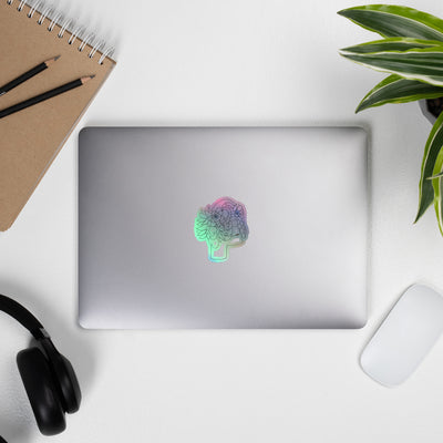 "Eye Beholden" Holographic stickers