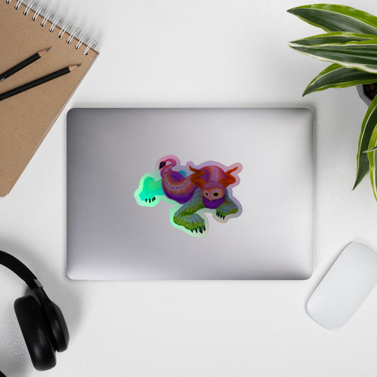 "Mi Alebrije" Holographic sticker