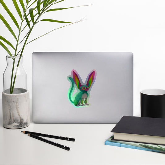 "Spirit Mouse" Holographic sticker