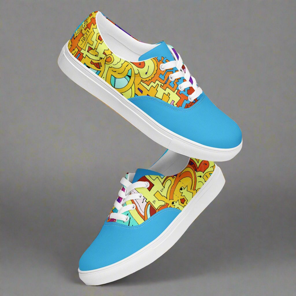 Men’s Space Heads lace-up canvas orders shoes