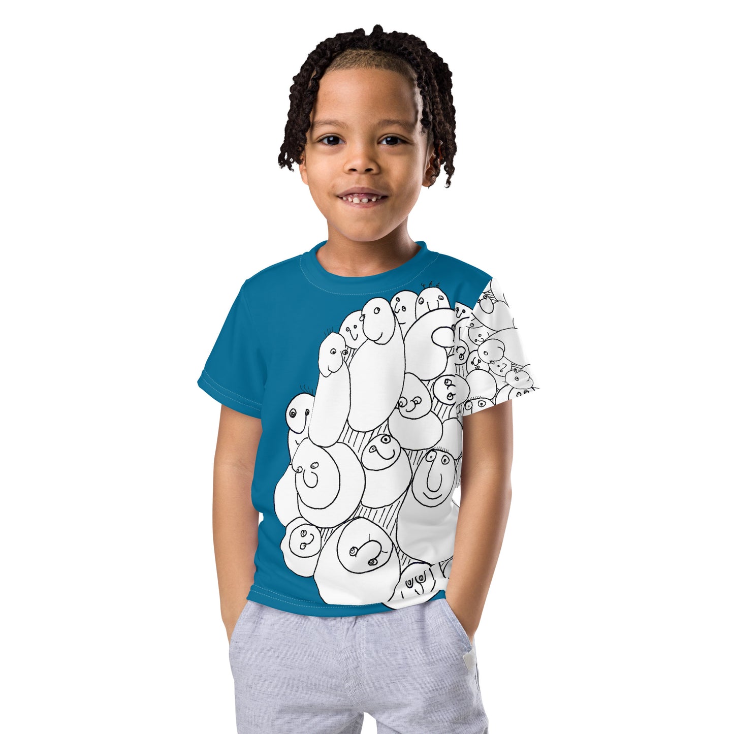 "One In Every Cloud" Kids crew neck t-shirt