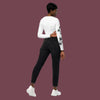 "Bloom" Recycled long-sleeve crop top