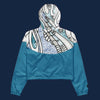 "Dog Walker" cropped windbreaker